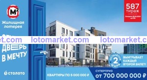 Жилищная лотерея Тираж № 587
